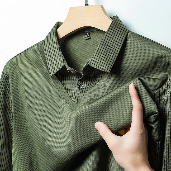 Aldrich Layered Collar Polo