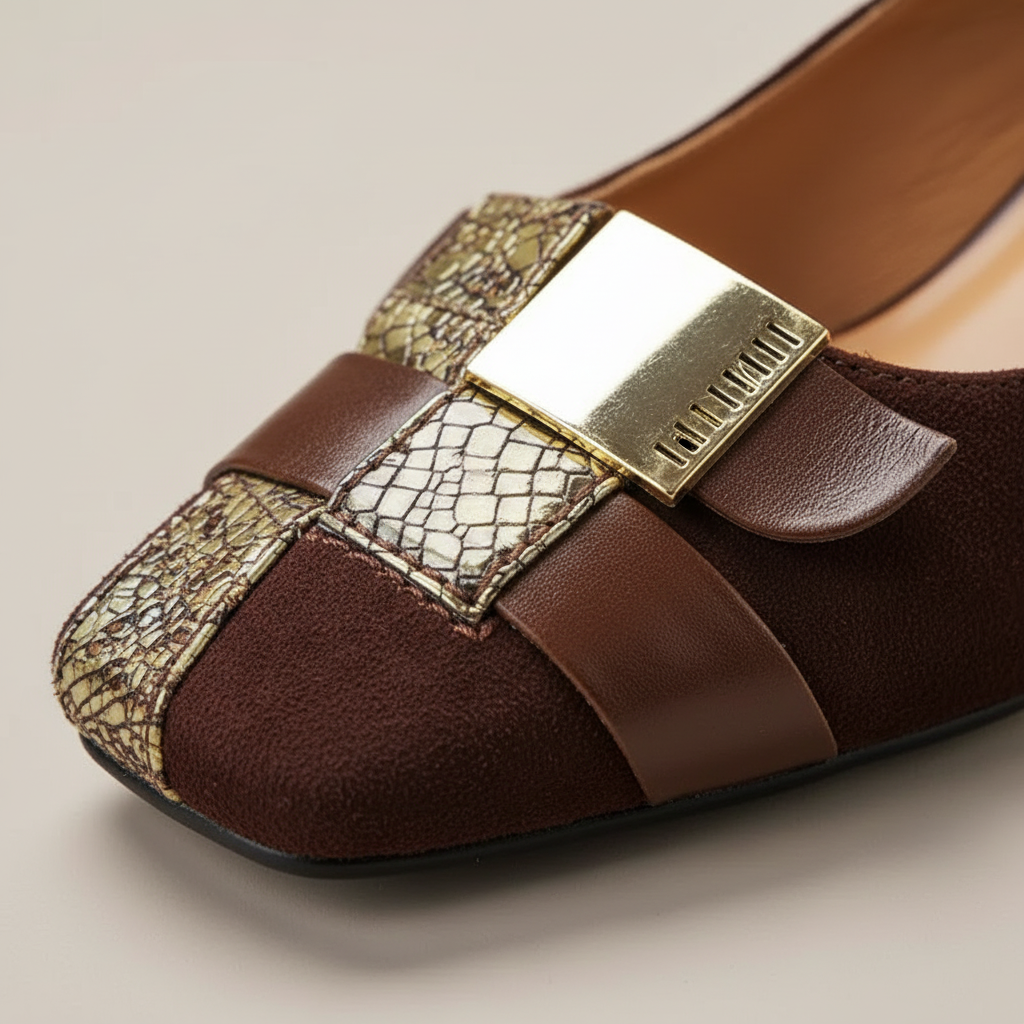 Cintura Suede Pumps