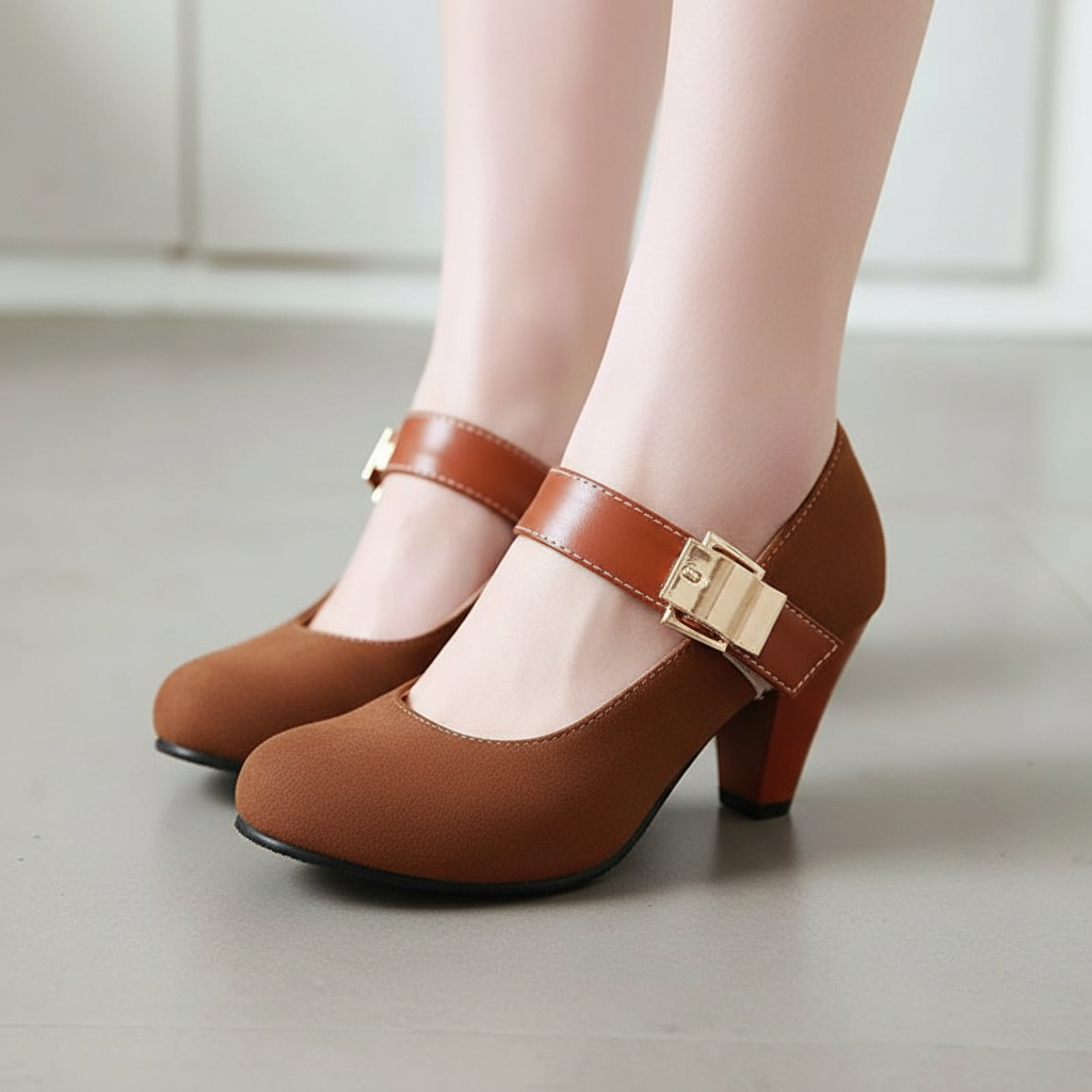 Maris Buckle Heels