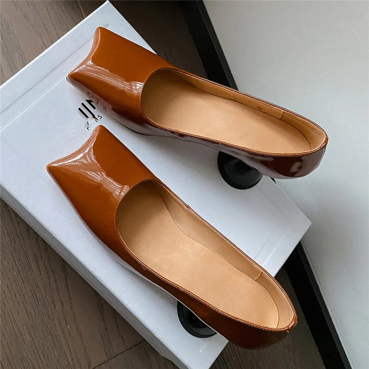 Calice Square-Toe Pumps