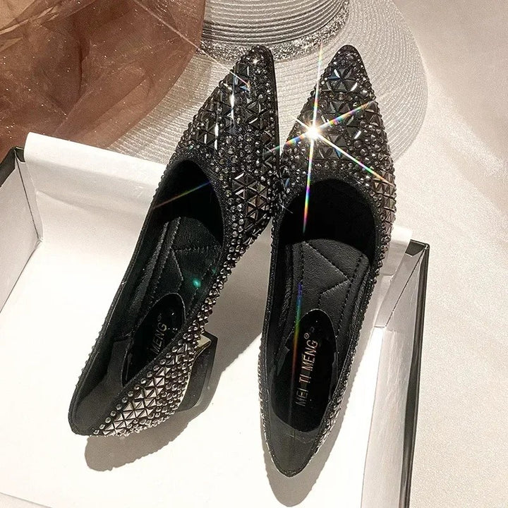 Nebula Crystal Ballet Flats