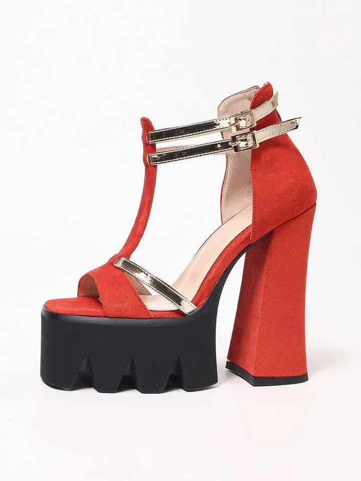 Cabaret T-Strap Platforms