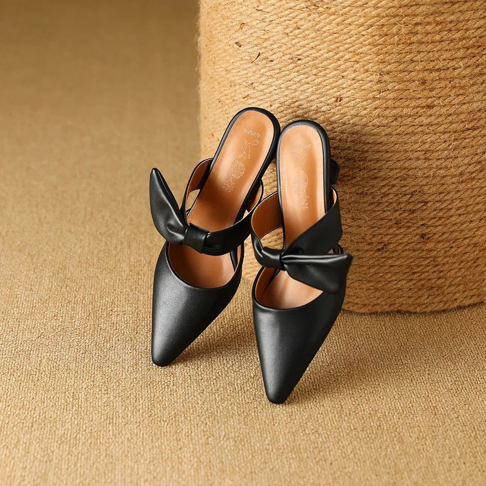 Claudia Bow Mules