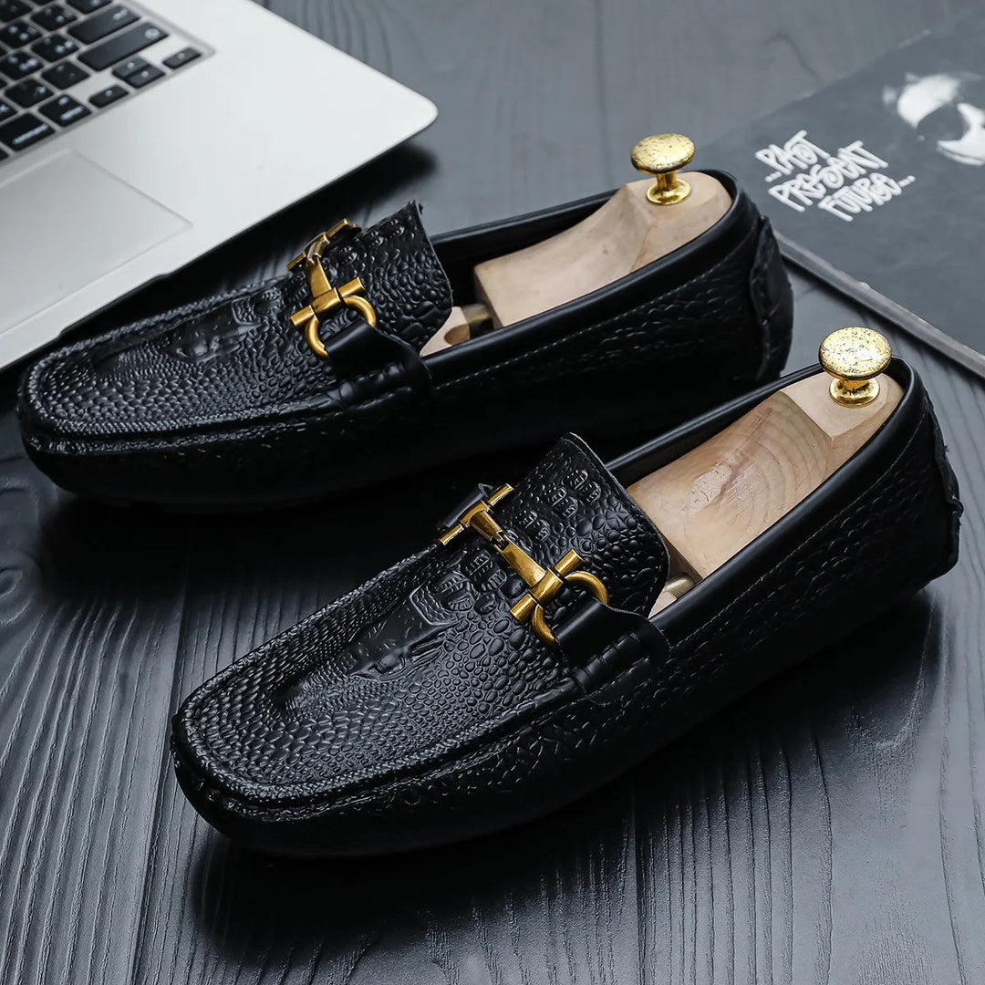 Bayou Croc Driving Loafers