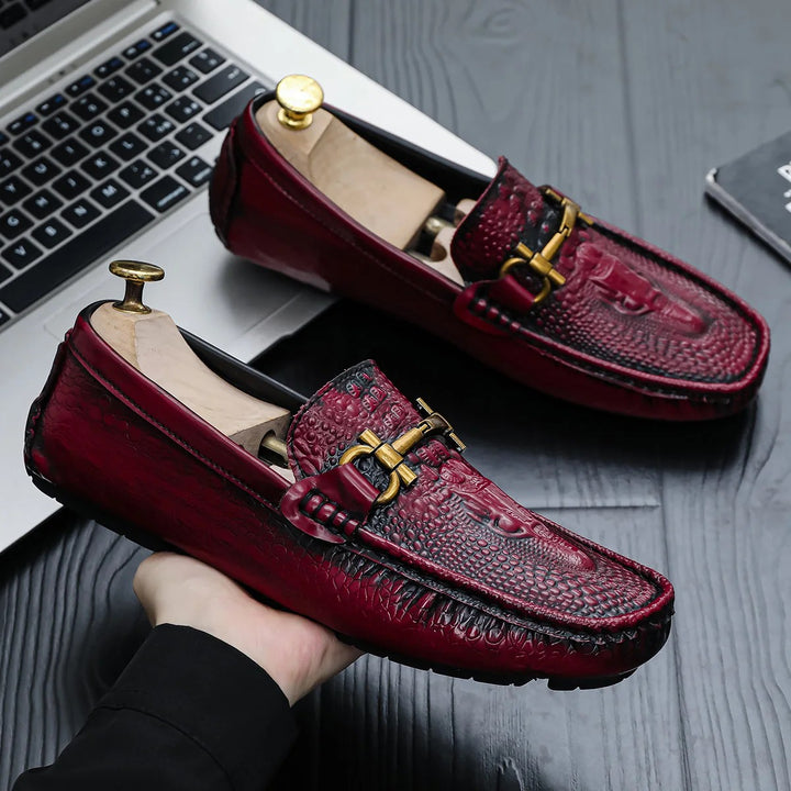 Bayou Croc Driving Loafers
