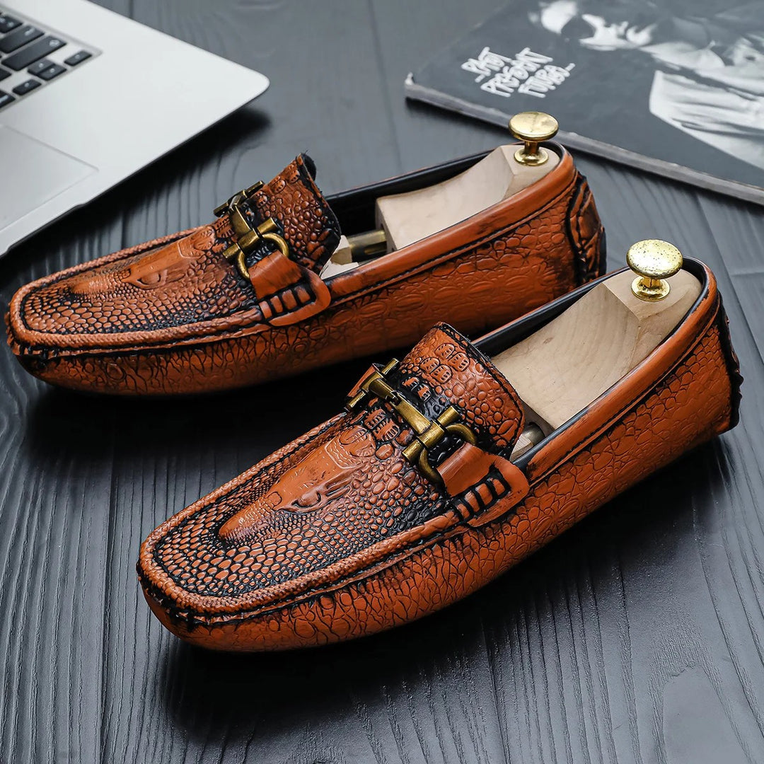 Bayou Croc Driving Loafers
