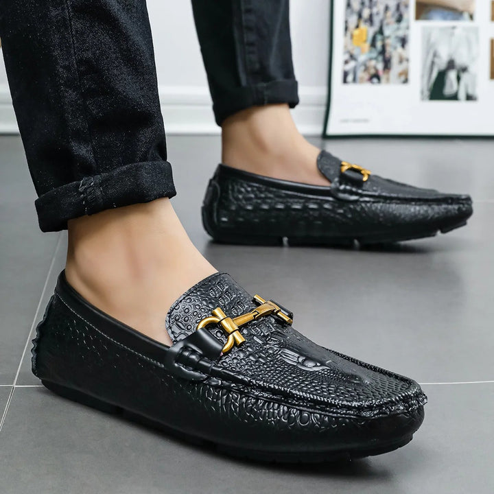 Bayou Croc Driving Loafers