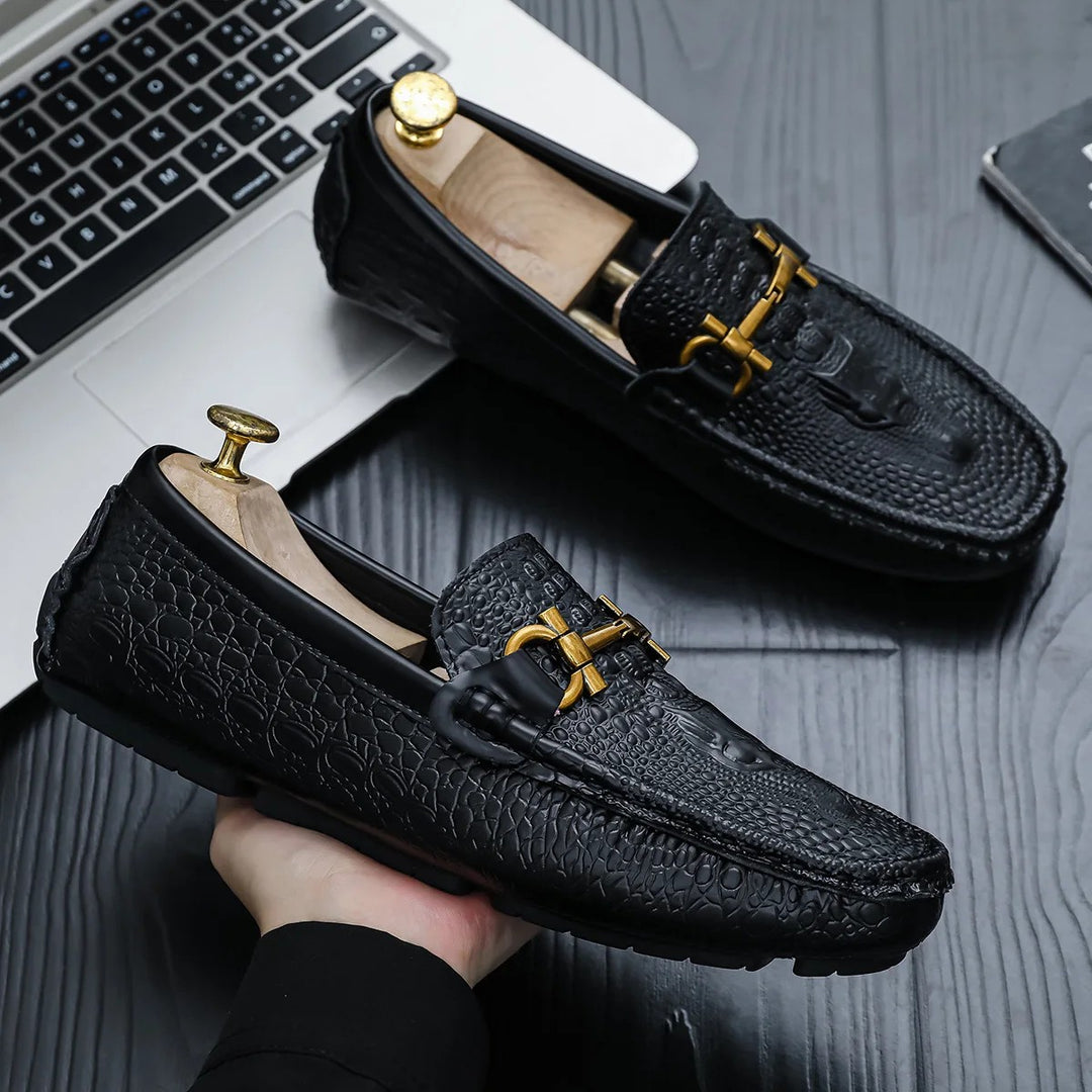 Bayou Croc Driving Loafers