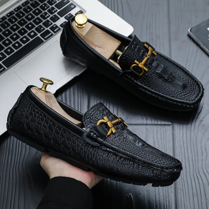 Bayou Croc Driving Loafers
