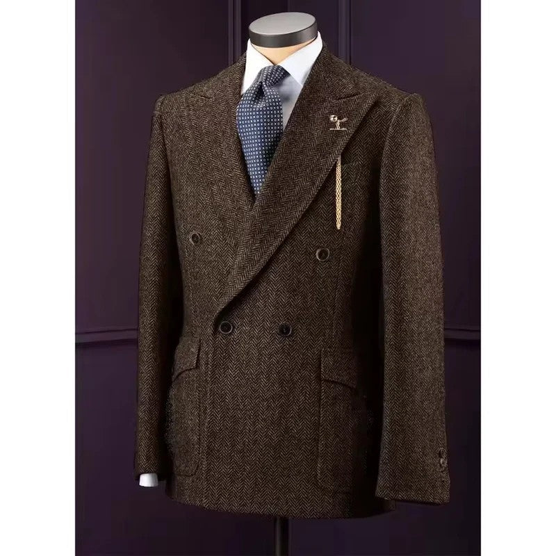Harvey Herringbone Blazer