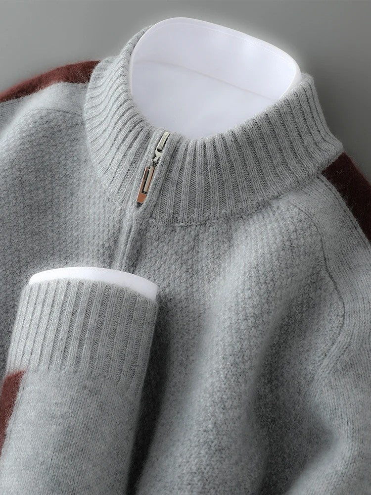 Thornbury Wool Half-Zip Sweater