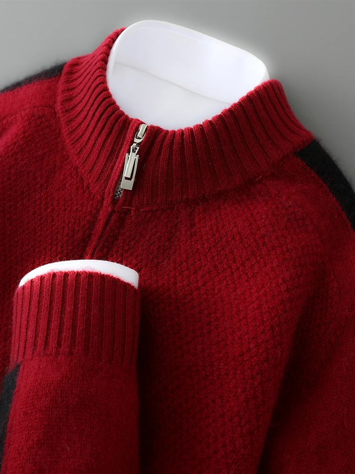 Thornbury Wool Half-Zip Sweater