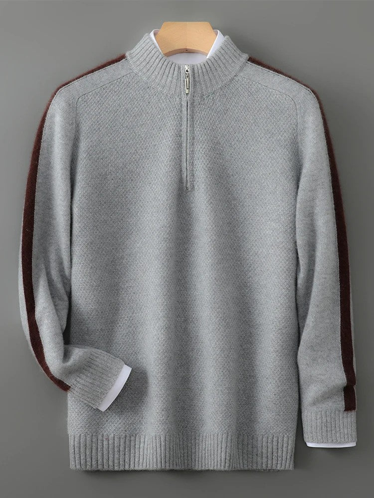 Thornbury Wool Half-Zip Sweater
