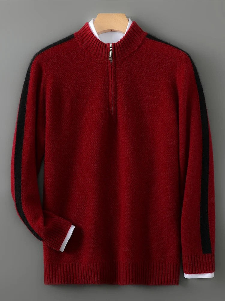 Thornbury Wool Half-Zip Sweater