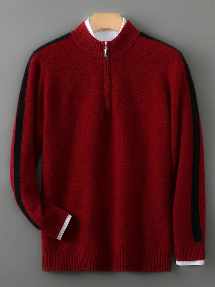 Thornbury Wool Half-Zip Sweater