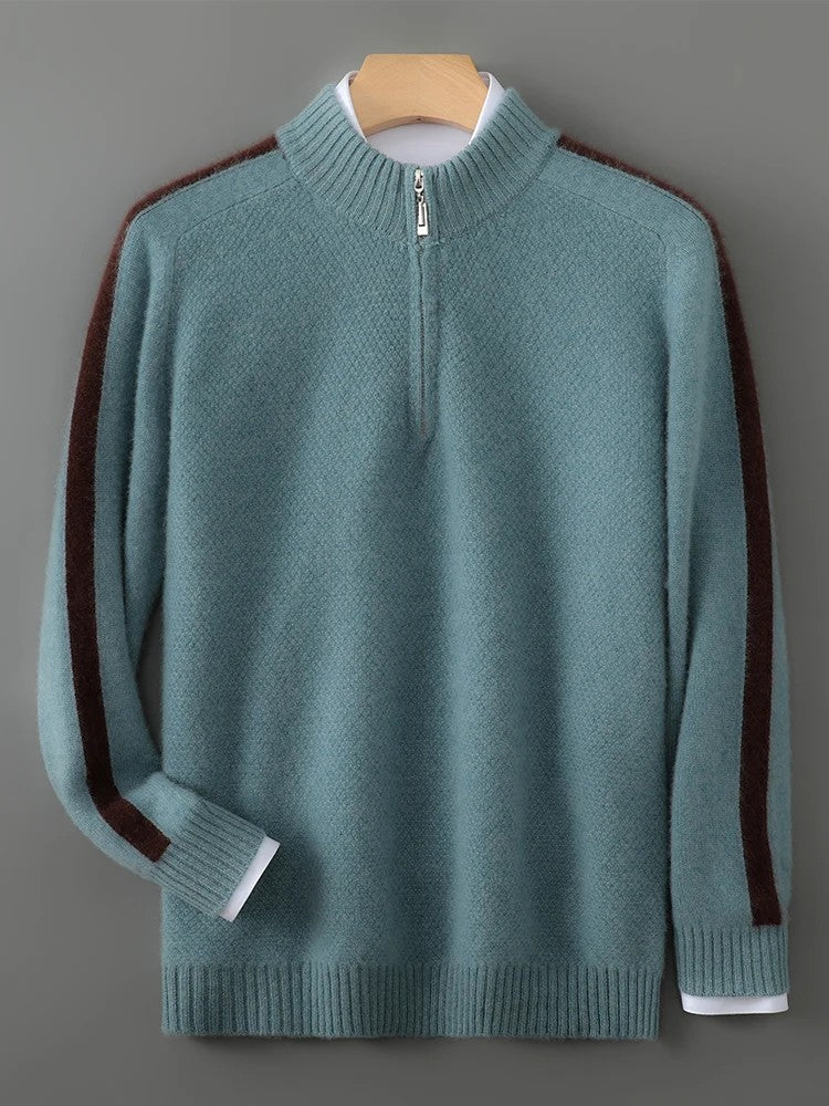 Thornbury Wool Half-Zip Sweater