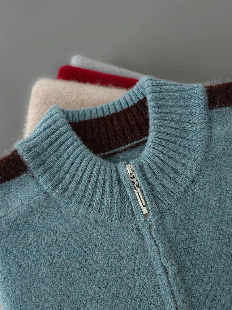 Thornbury Wool Half-Zip Sweater