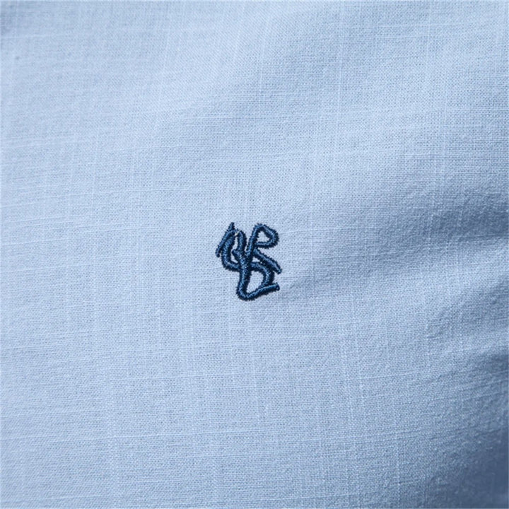 Alden Band-Collar Shirt