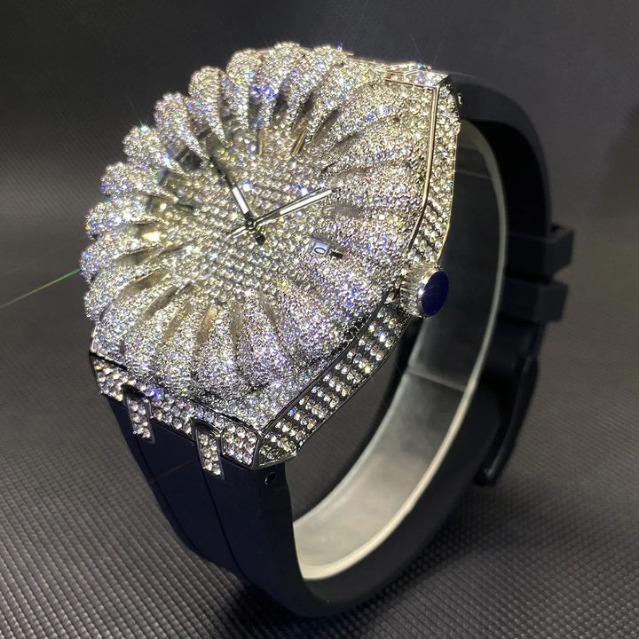 Sunburst Iced Claw Watch