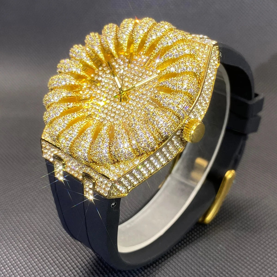 Sunburst Iced Claw Watch