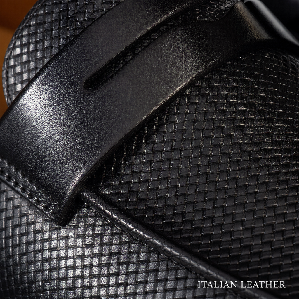 Vittorio Woven Loafers — 02_material_macro