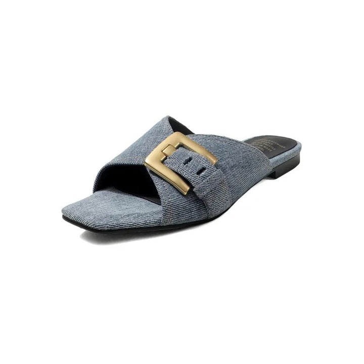 Adriana Buckle Slides
