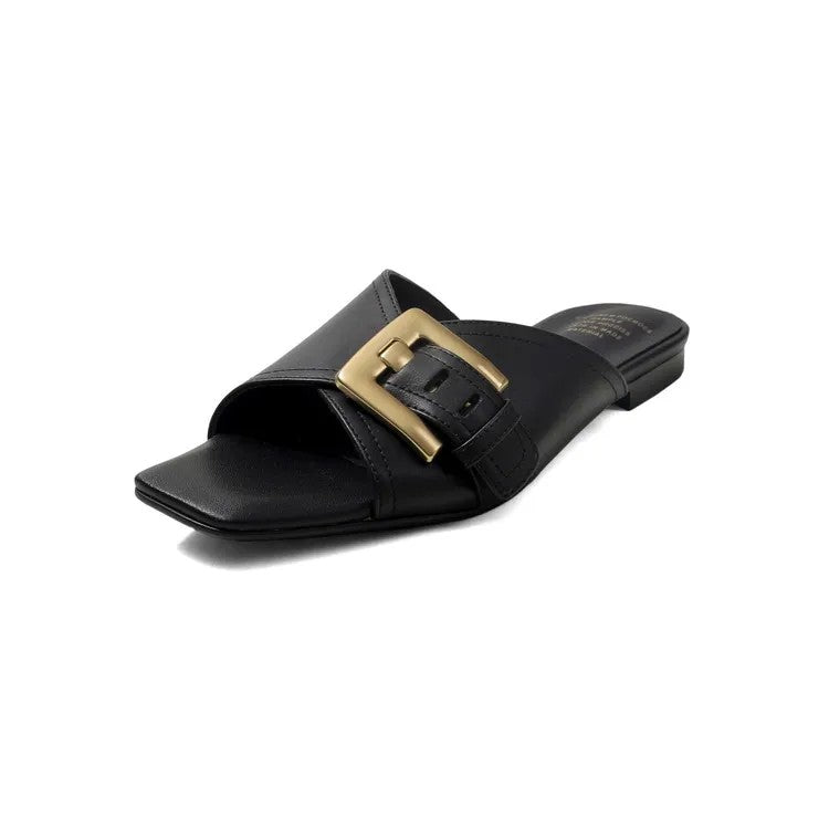 Adriana Buckle Slides