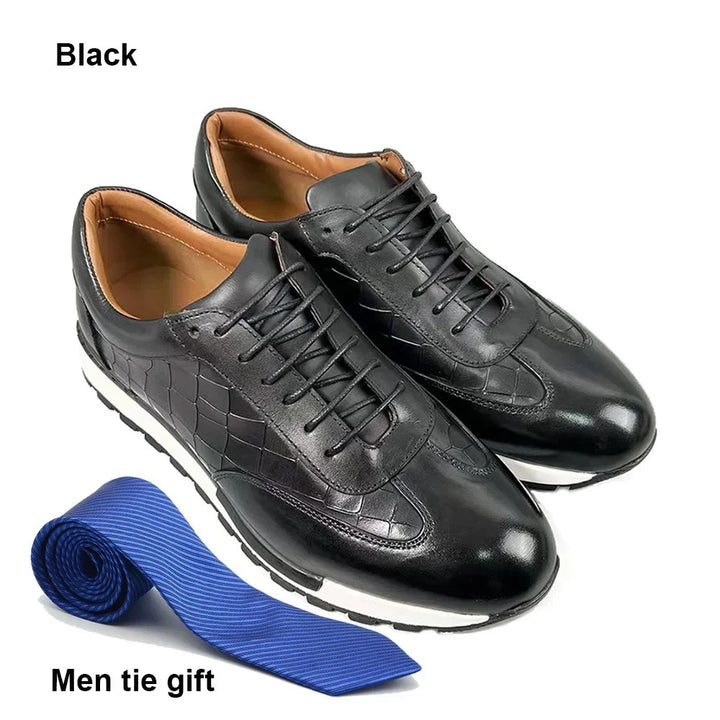 Palazzo Croc-Panel Sneakers