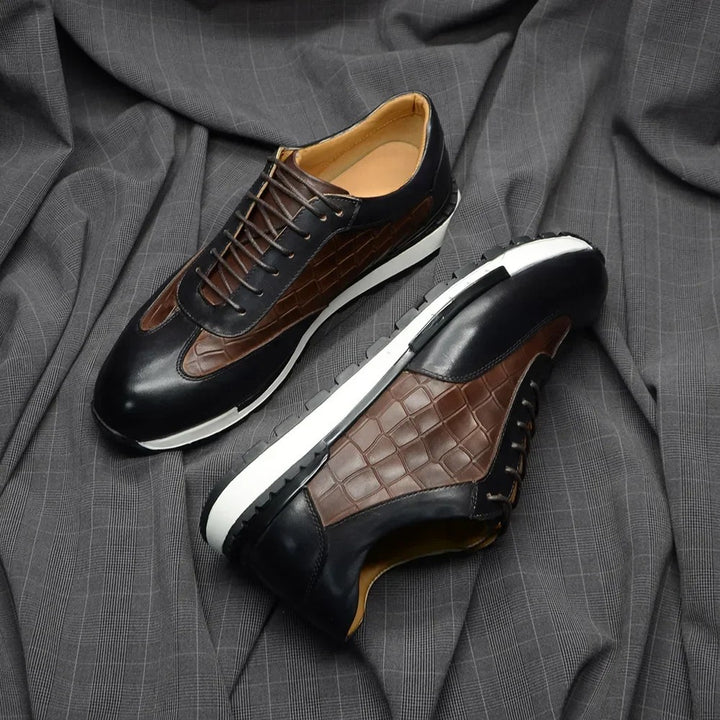 Palazzo Croc-Panel Sneakers