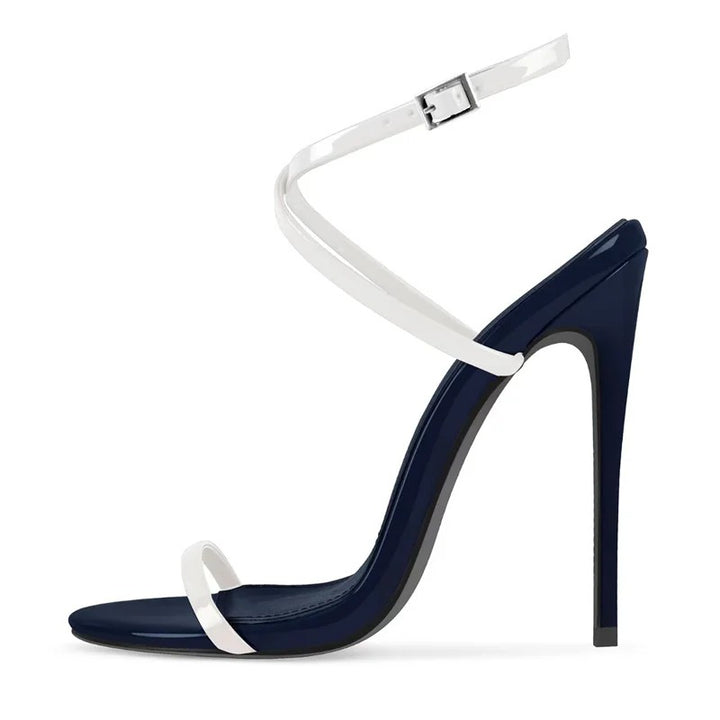 Allegra Crossover Stiletto Sandals