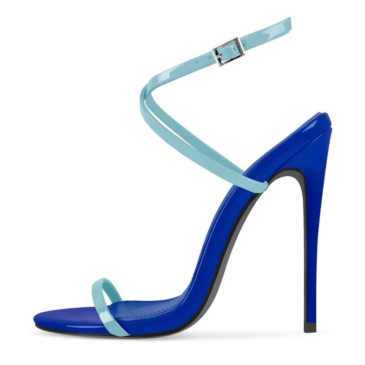 Allegra Crossover Stiletto Sandals