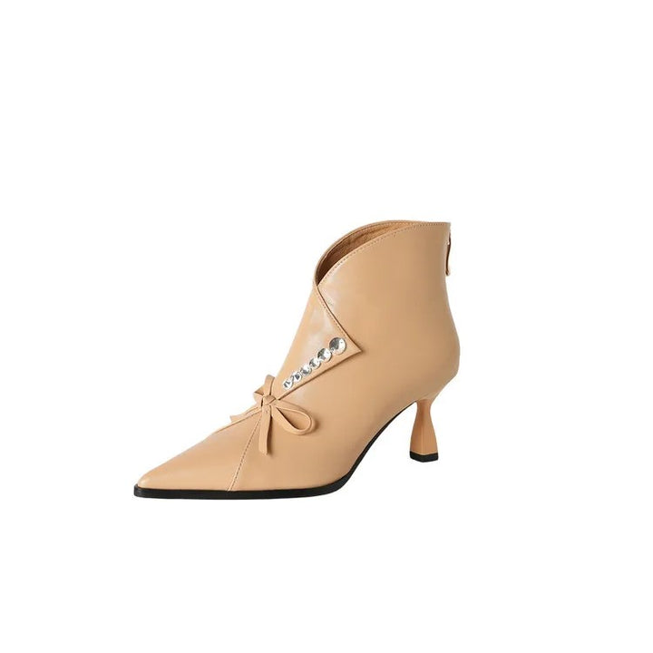 Adriana Bow Ankle Boots
