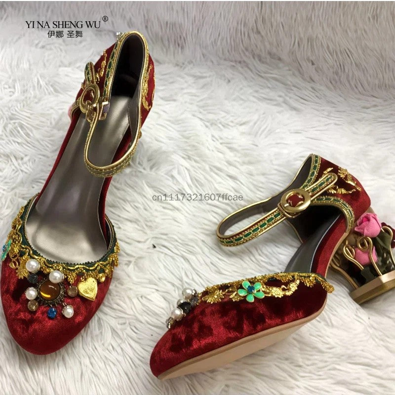 Aviary Jewel Mary Janes