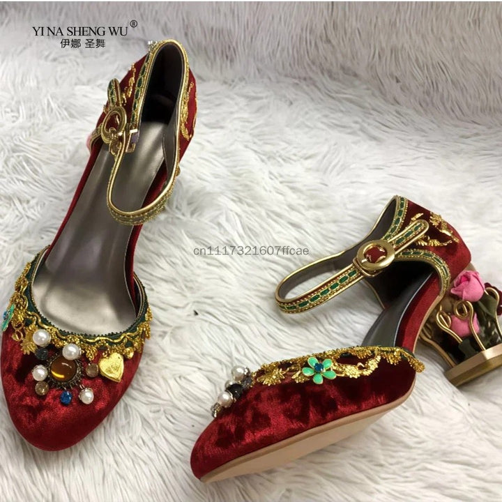 Aviary Jewel Mary Janes