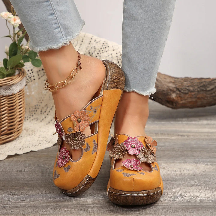 Wildbloom Wedge Mules