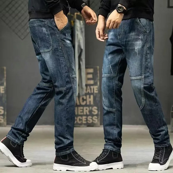 Ironworks Paneled Harem Jeans