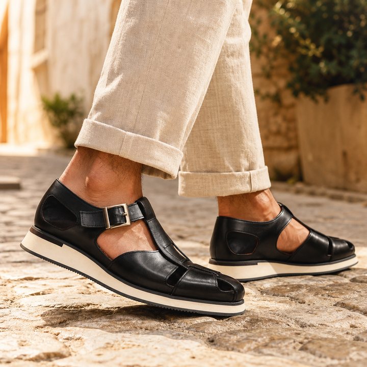 Caligo Fisherman Sandals — 06_lifestyle_outfit_context