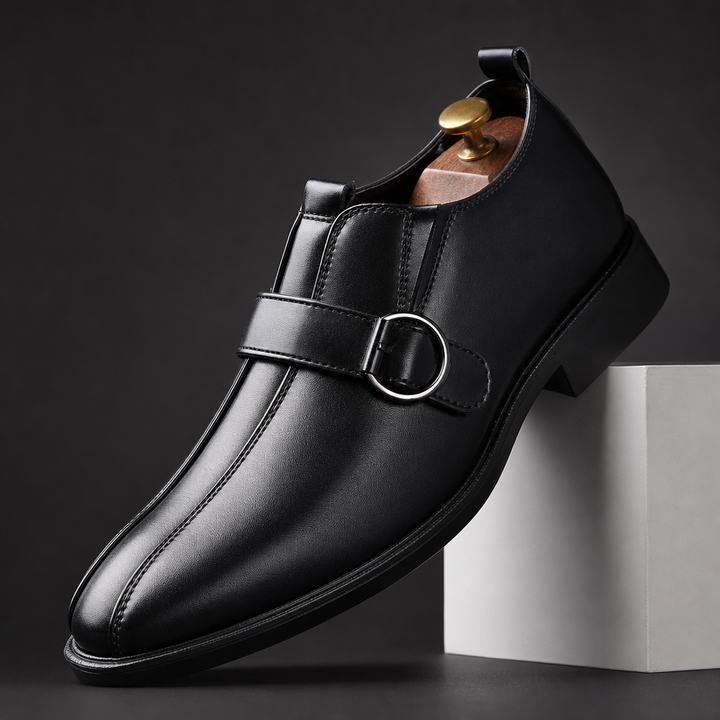 Marcello Monk Loafers — angle_black