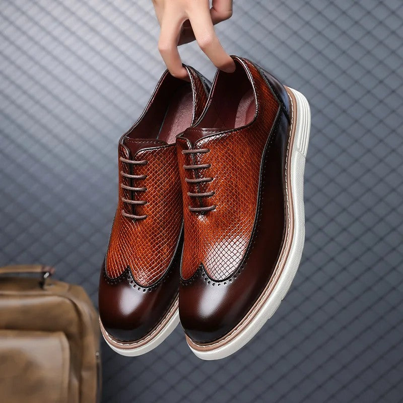 Wingtip Brogue Dress Shoes