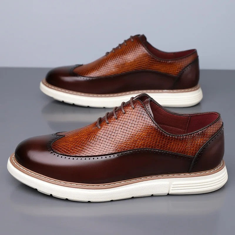 Wingtip Brogue Dress Shoes