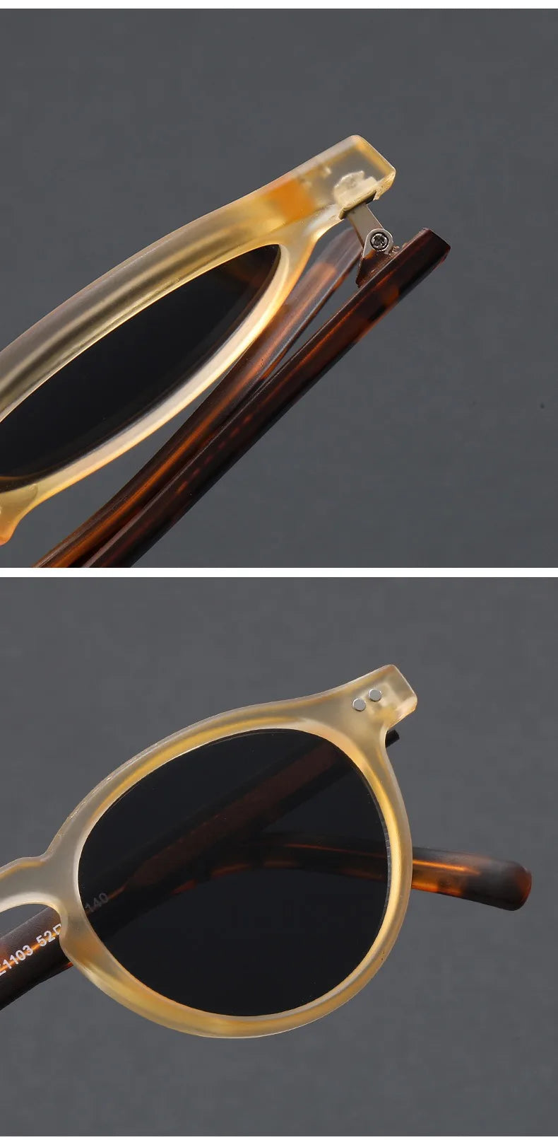 Carrello Round Tortoise Sunglasses