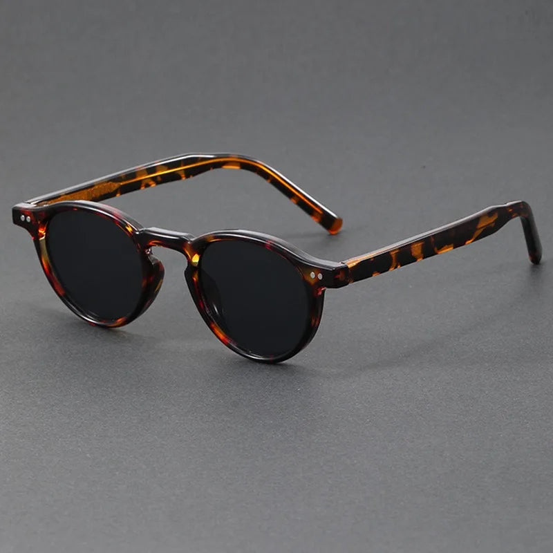 Carrello Round Tortoise Sunglasses