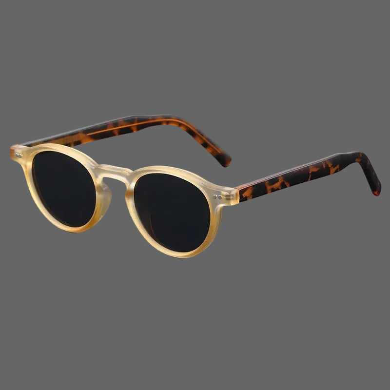 Carrello Round Tortoise Sunglasses