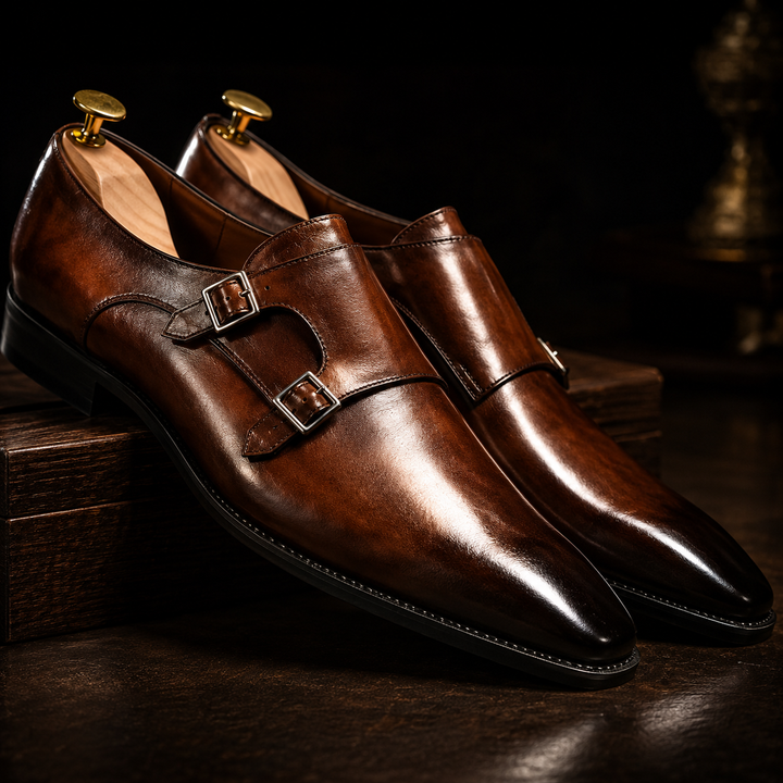 Abruzzo Double Monk Loafers