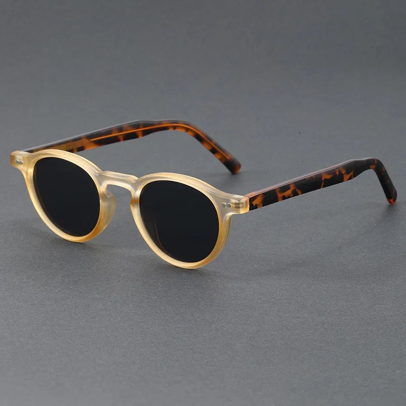 Carrello Round Tortoise Sunglasses