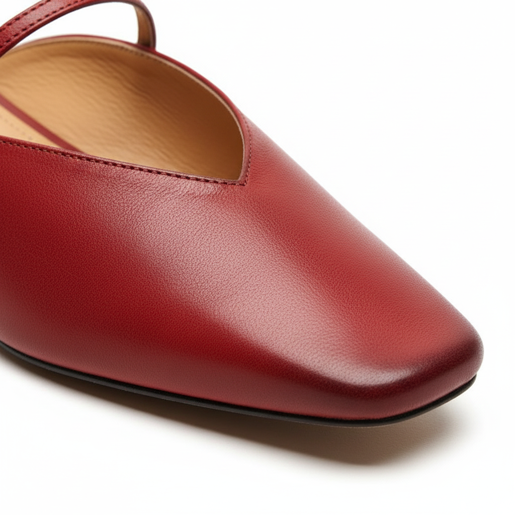 Anessa Leather Mules
