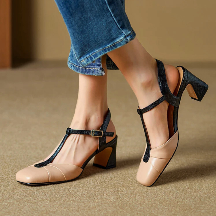 Anvera Leather heels