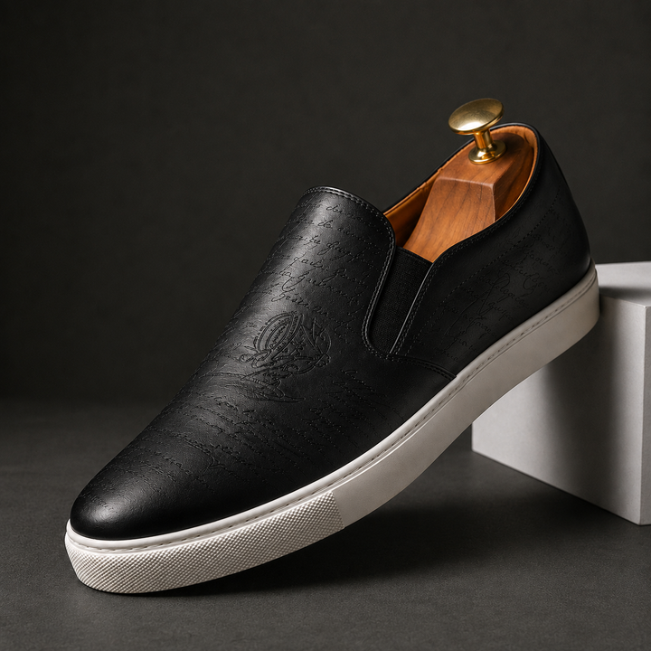 Berluti Scritto Slip-On Sneakers