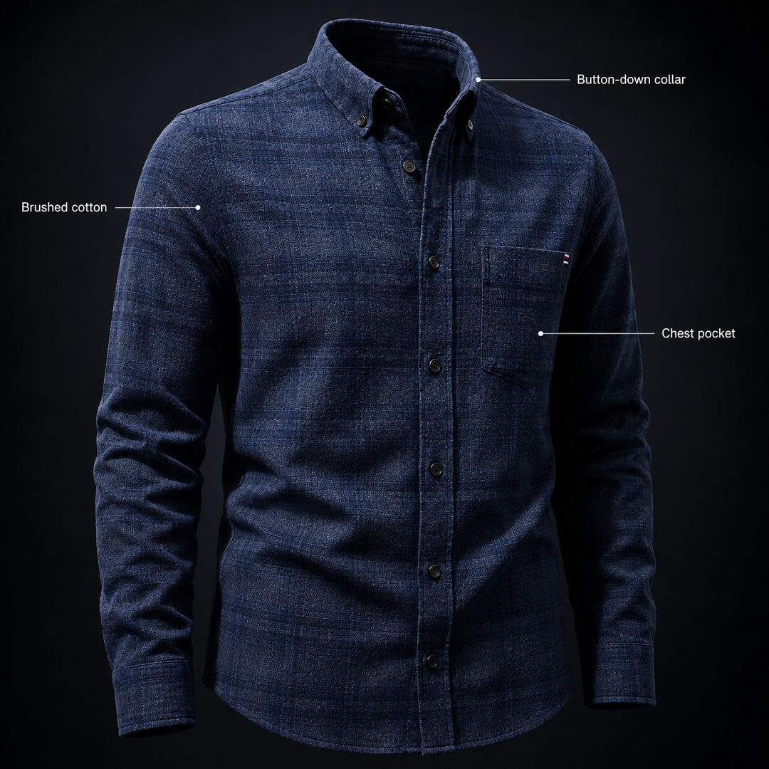 Boscaglia Brushed Plaid Shirt
