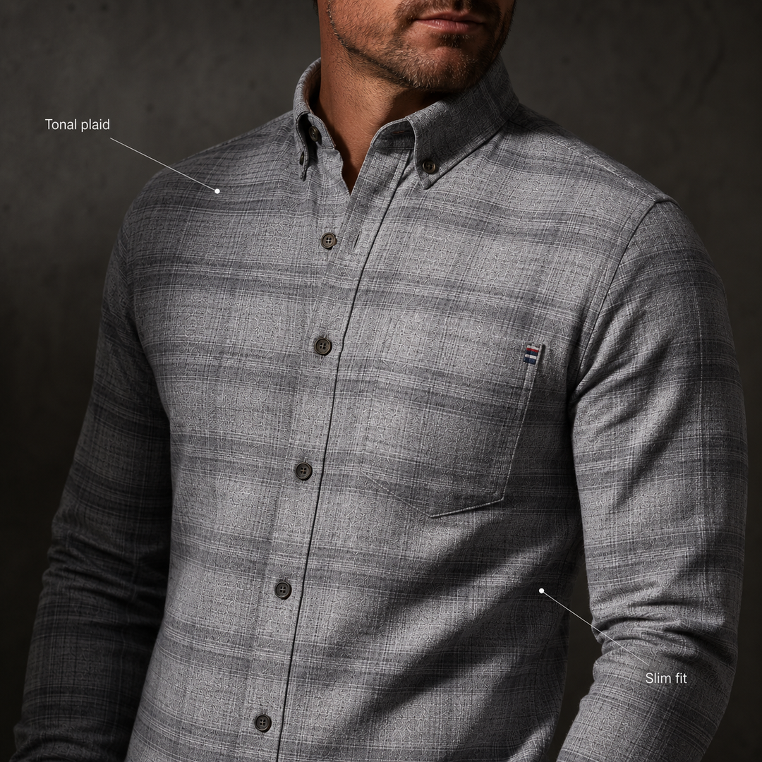 Boscaglia Brushed Plaid Shirt